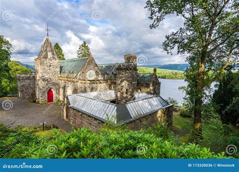 St Conan S Kirk, a Typical Scottish Church on the Banks of Loch Awe ...