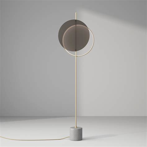 Stylish Minimalistic Contemporary Floor Lamp Glass Edition For Sale at ...