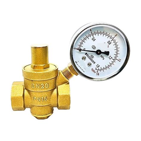 1/2" 3/4" 1" 2" Brass Water Pressure Reducing Maintaining Valve DN15/DN20/DN25/DN32 Regulator ...