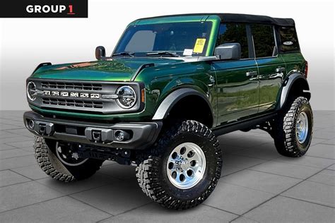Pre-Owned 2023 Ford Bronco Black Diamond 4 Door SUV in Kennesaw #PLB27379 | Group 1 Ford of Kennesaw