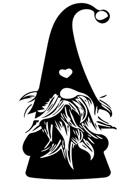 Free printable Gnome stencils and templates