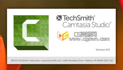 屏幕录像软件 Camtasia Studio 8.4.0 | CG资源网