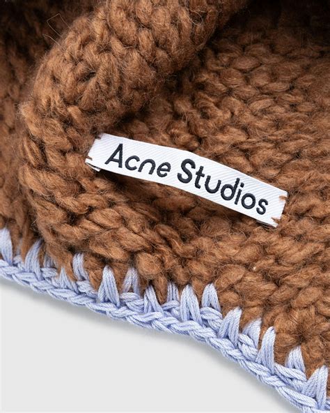 Acne Studios – Hat With Ear Flaps Ginger Brown | Highsnobiety Shop