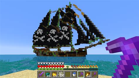 Minecraft Pirate Ship Tutorial 的图像结果
