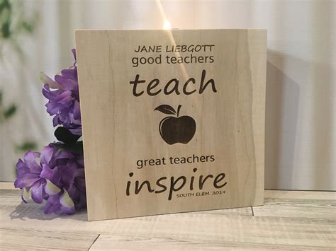 Personalized Teacher Gift Teacher Appreciation Teacher | Etsy