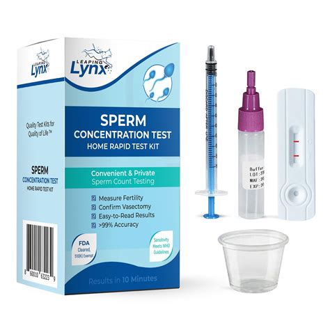 Leaping Lynx Fertility Test Kit For Men Shows Normal Low | Desertcart INDIA