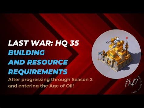 Last War: Survival Game - HQ 31-35 Requirements - DON'T WAIT! - YouTube