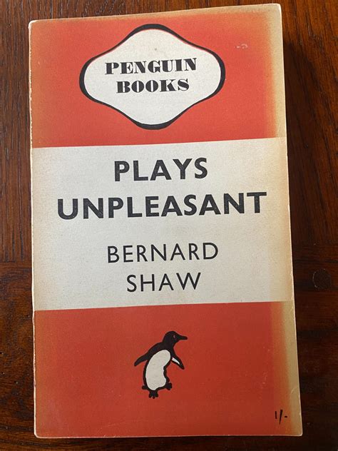 PLAYS UNPLEASANT by George Bernard Shaw – Theatre Plays