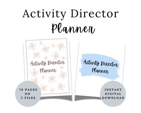 Essential Activity Director Calendar Template for Effective Planning