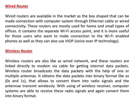 Image result for Internet Router Types