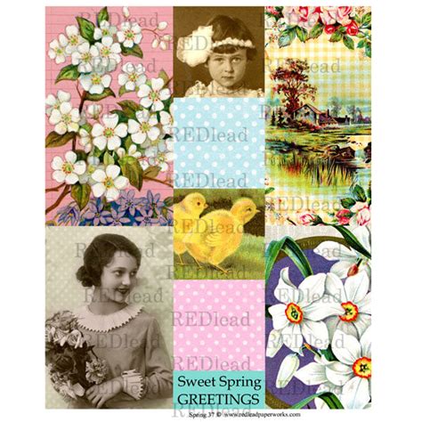 Image result for Spring Paper Collage