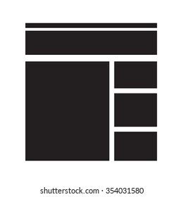 Image result for Example Website Layout Prototype