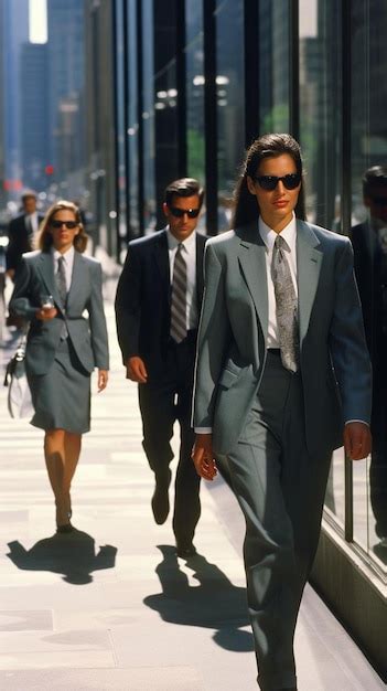 Business People Walking with Sun Glare 的图像结果