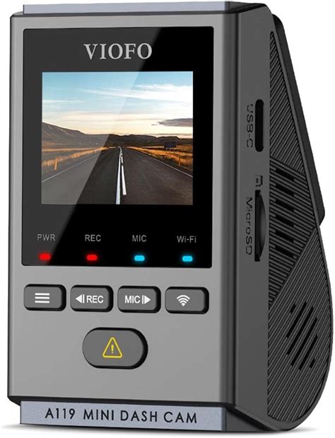 VIOFO A119 Mini Dash Cam 2K 60fps, 5GHz WiFi Dash Camera for Cars ...