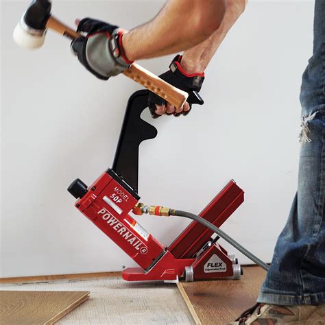 50PFLEXPR - Pneumatic 18-Gauge Flooring Nailer - POWERNAIL
