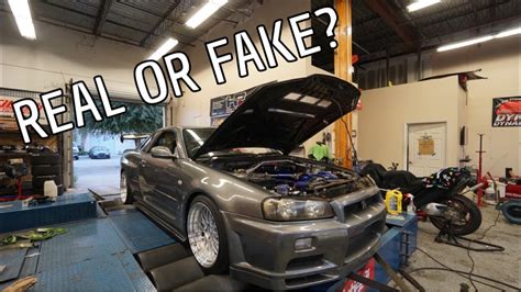 HOW TO TELL IF A R34 GTR IS FAKE! - YouTube