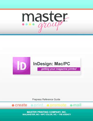 Fillable Online InDesign: Mac/PC Fax Email Print - pdfFiller