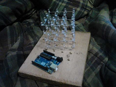 Image result for 8X8x8 LED Cube Arduino Code