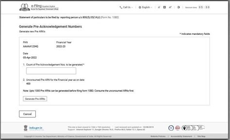 Form 10BD-BE User Manual | Income Tax Department