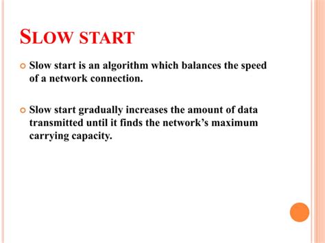 Image result for Slow Start Congestion Control