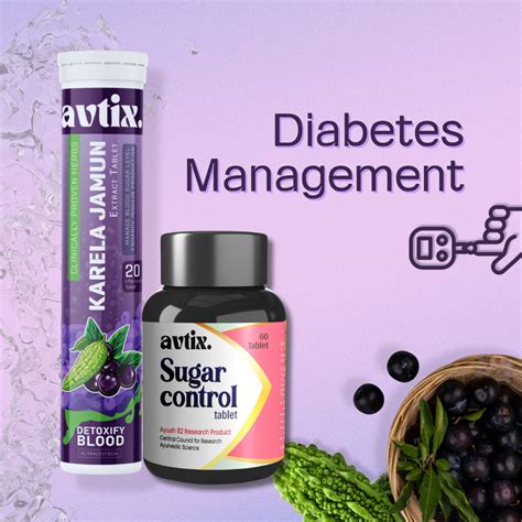 Avtix Diabetes Management Effervescent Tablets