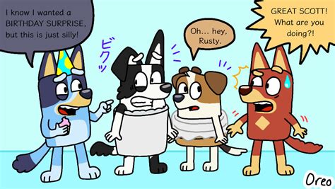 Image result for Bluey Cartoon Rusty