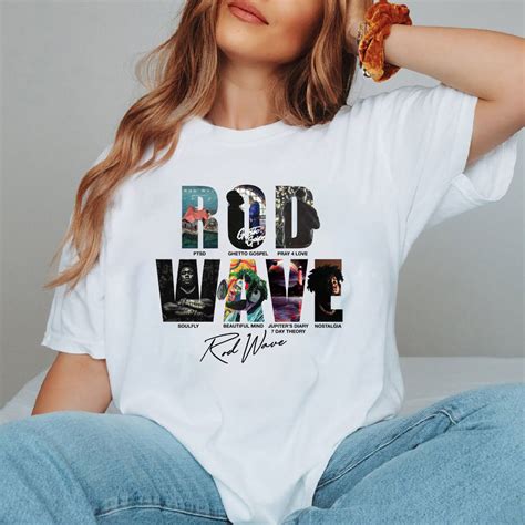 Rod Wave Words Full Album Shirt – threadedwardrobe.com