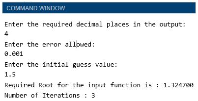 Image result for Vectorial Newton-Raphson in MATLAB