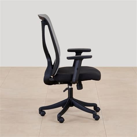 Buy (Refurbished) Quadro Aero Mesh Medium Back Office Chair - Grey from ...