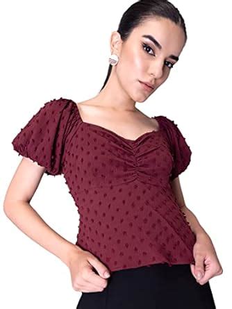 Buy FabAlley Women's Regular Fit Tops (TOP06101M) at Amazon.in