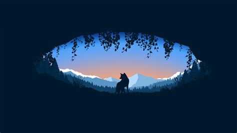 Minimal Wolf Wallpapers - Top Free Minimal Wolf Backgrounds ...