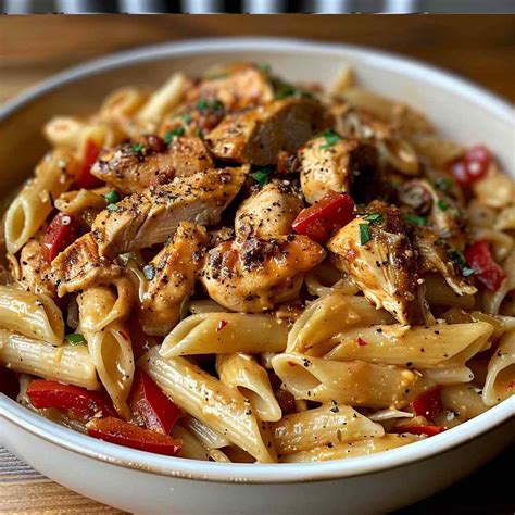 Cajun Chicken Pasta Recipe - Quick Homemade Recipes