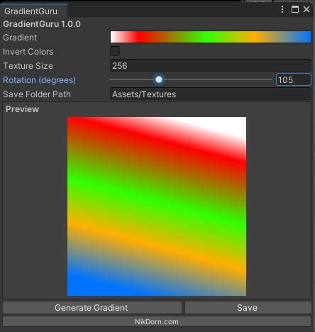 Image result for Unity Gradient Texture