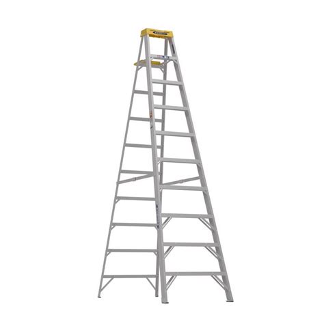 Werner 10 ft. H Aluminum Step Ladder Type IA 300 lb. capacity – Sansujyuku