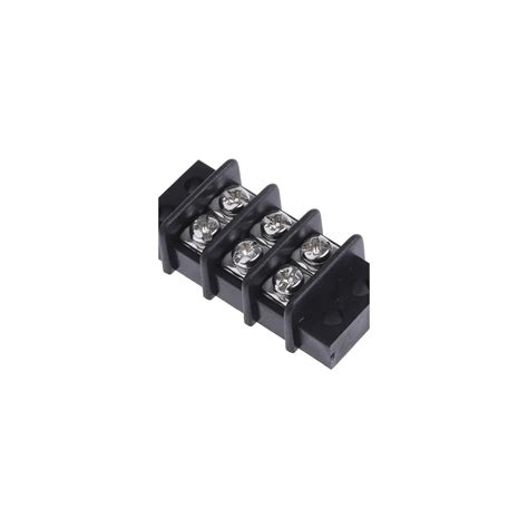 Probots Terminal Blocks, 3 Positions 500V 15A Dual Row Wire Screw ...