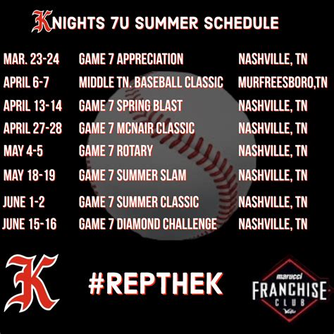 7u 2024 Schedule-1 - Knights