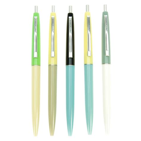 Kikkerland Retro Pens, Set of 5, Multi (4308-A) : Amazon.in: Office ...