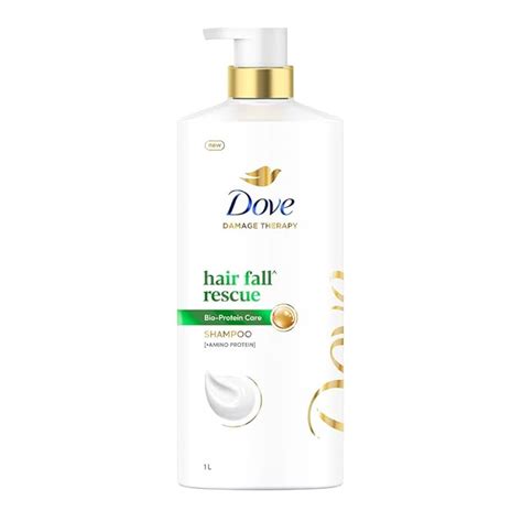 Dove Hair Fall Rescue Shampoo 1 L| For Damaged Hair| Hair Fall Control ...