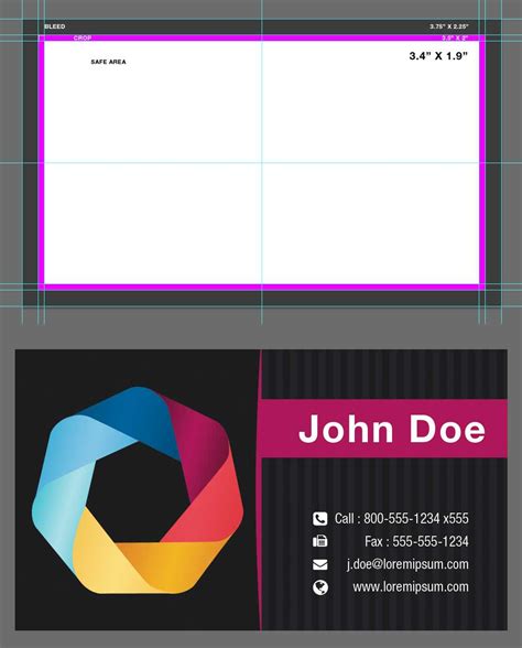 GIMP Business Card Template 的图像结果