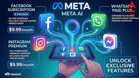 Subscription Based Social Media: ফেসবুক, ইনস্টাগ্রাম, হোয়াটসঅ্যাপ করতে ...