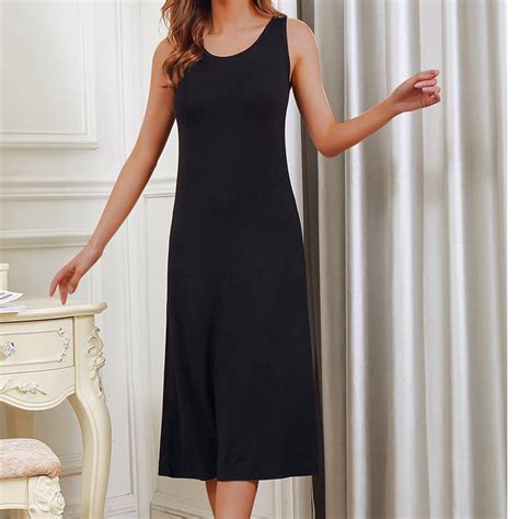 Jsaierl Nightgowns for Women with Built in Bra Removable Pads ...