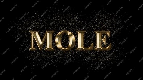 Mole gold text effect gold text with sparks gold plated text effect ...