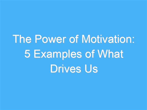 Motivation Examples 的图像结果