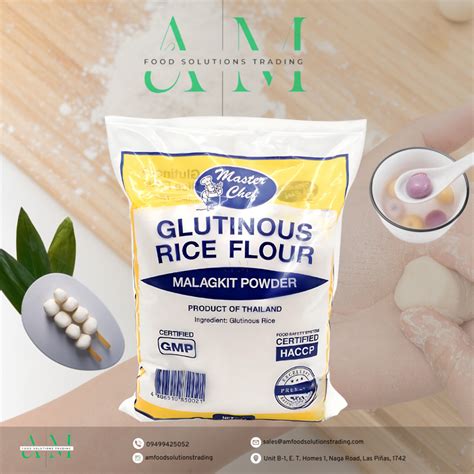 Master Chef Glutinous Rice Flour 500g Pack - MAX of 20 pack per order ...