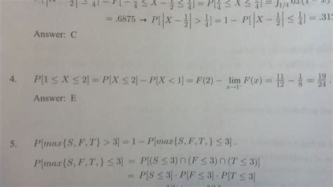 probability distributions - P/1 Actuary Exam Question - Mathematics ...