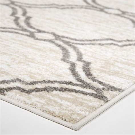 allen + roth Daislen 5 X 8 (ft) Natural Indoor Geometric Farmhouse ...