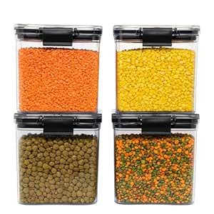 Buy Glassella Kitchen Container Set for Home Use | Air Tight Storage ...