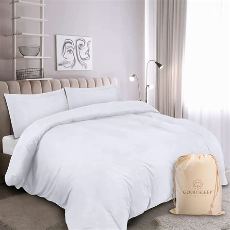 Full Duvet Cover with Zipper Closure, 100% Egyptian Cotton Luxury Hotel ...