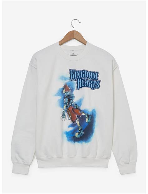 Disney Kingdom Hearts Sora Portrait Crewneck - BoxLunch Exclusive ...