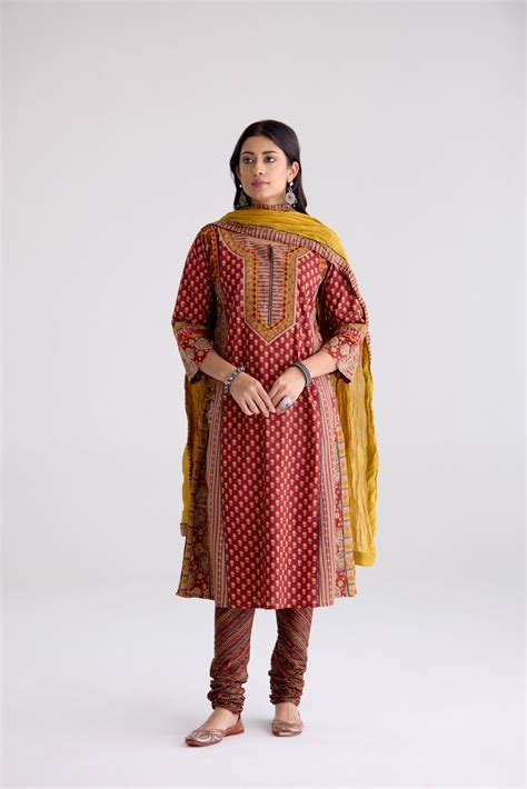 Rozana Dupatta Mustard – Sampada